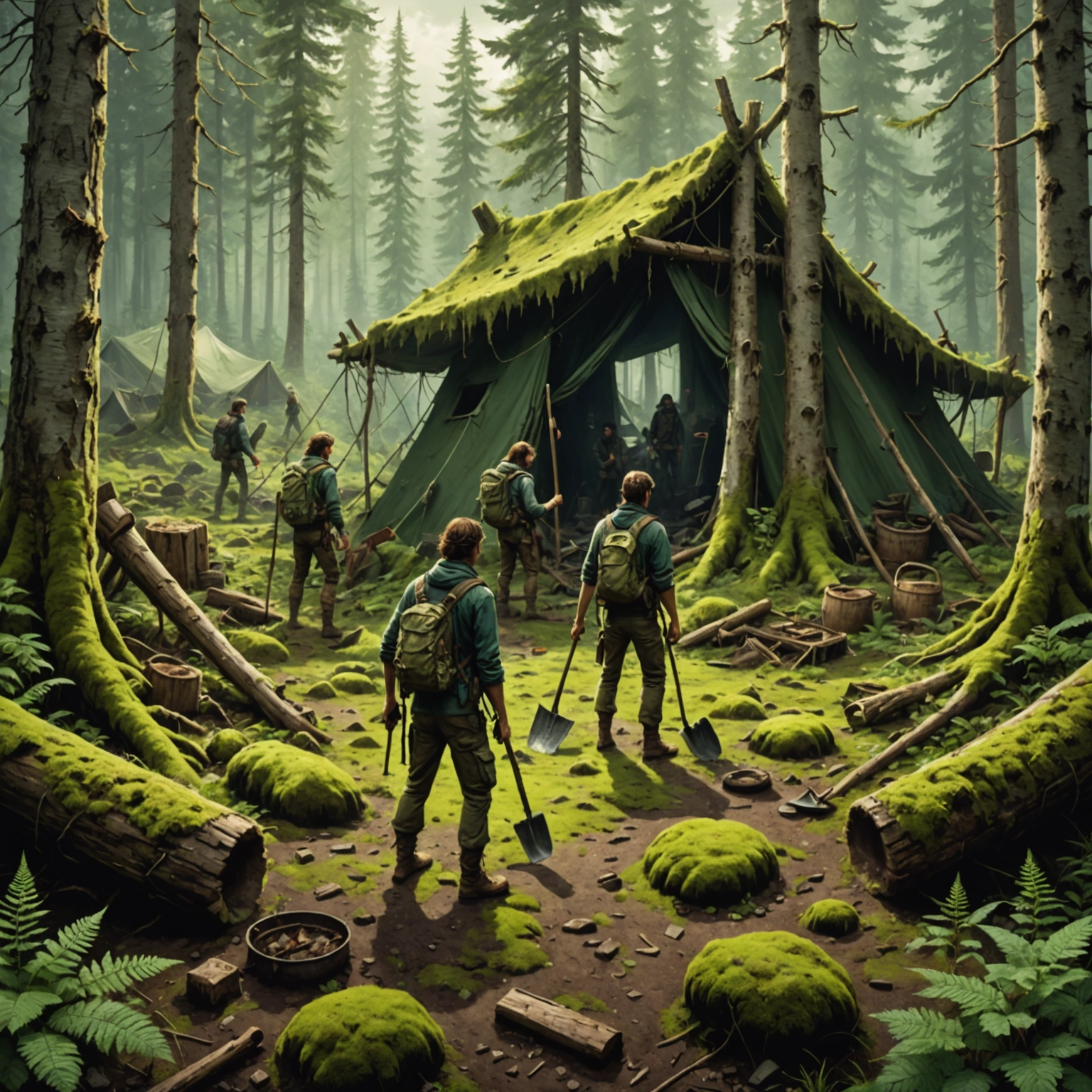 Sons of the Forest: где найти лопату — Полный гайд по поиску лопаты