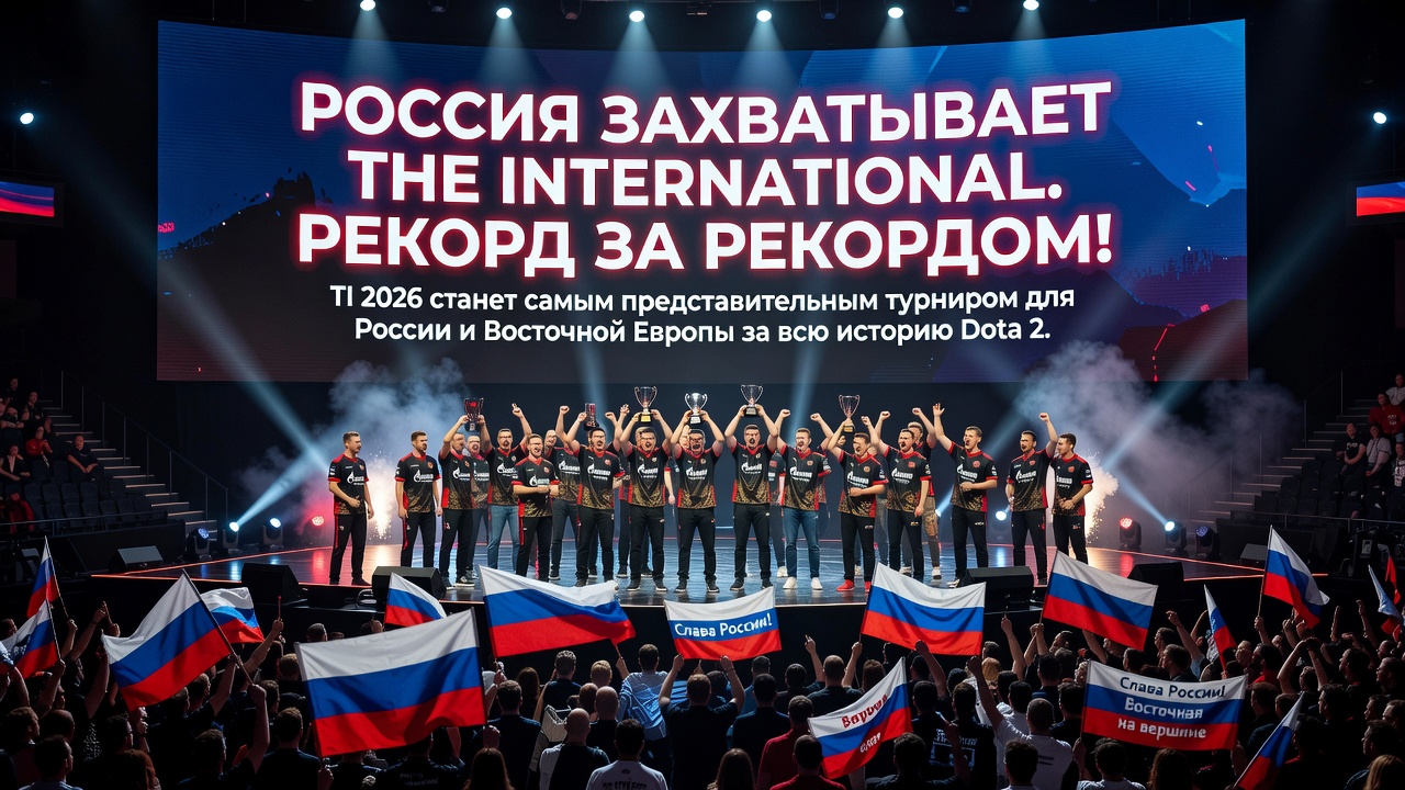Россия захватывает The International. Рекорд за рекордом!