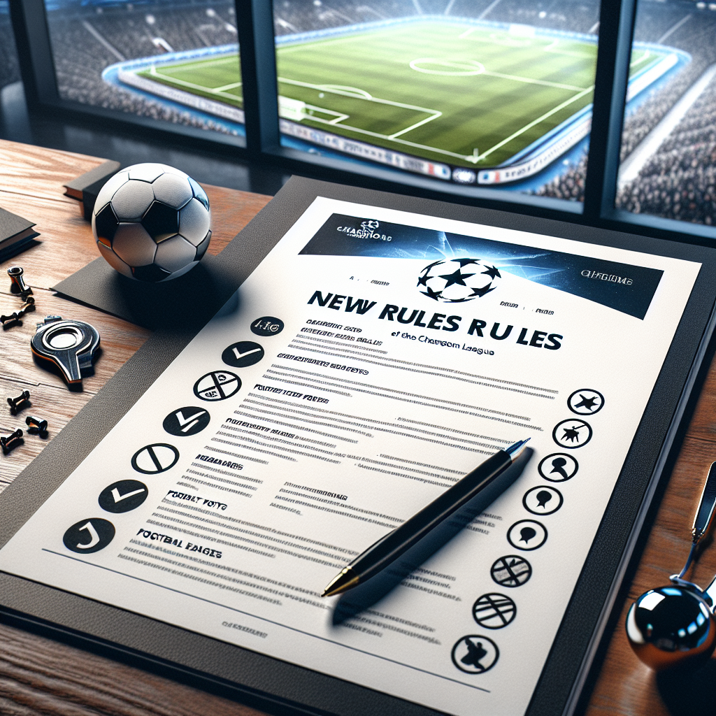 Новые правила Лиги чемпионов: Что изменилось и как это повлияет на футбол