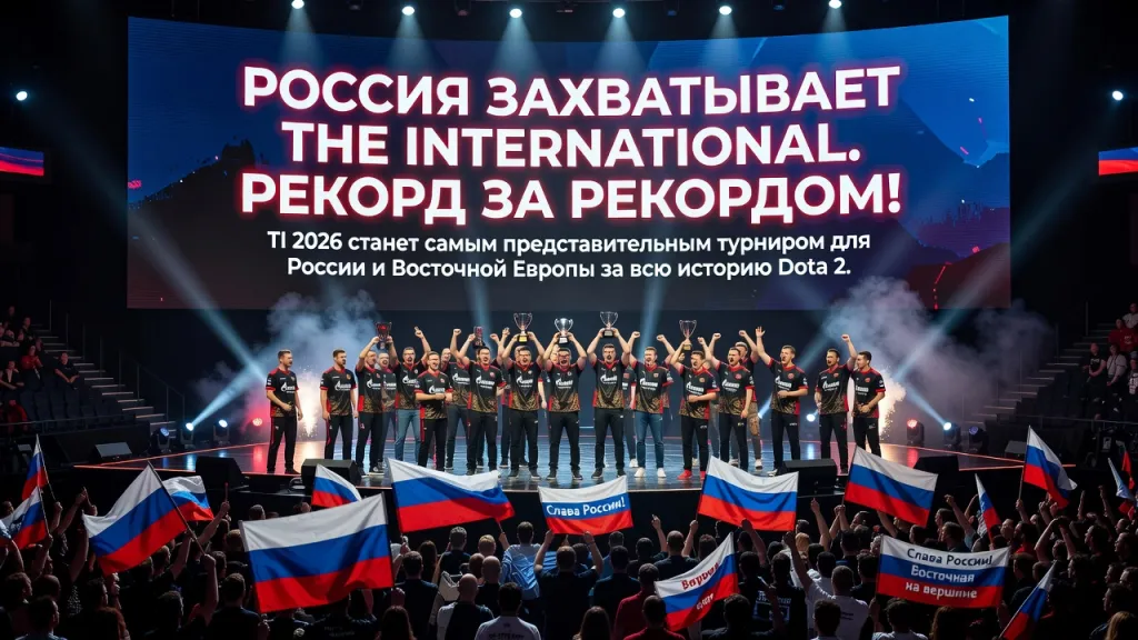 Россия захватывает The International. Рекорд за рекордом!