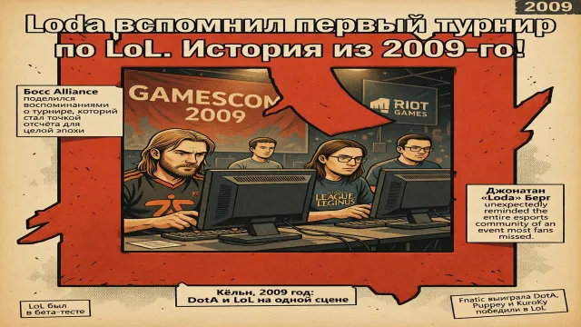 Loda вспомнил первый турнир по LoL. История из 2009-го!