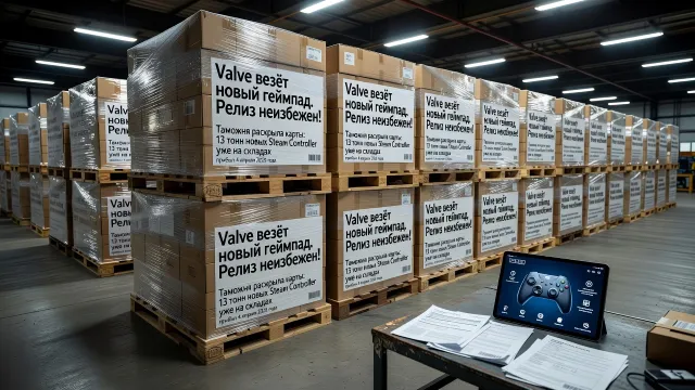 Valve везёт новый геймпад. Релиз неизбежен!